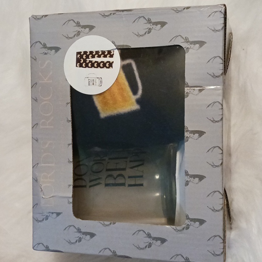 LORD'S ROCKS MEN'S FLEECE PAJAMA PANTS WITH BEER MUG